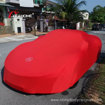 Printing Indoor Car Cover Breathable Car Decoration